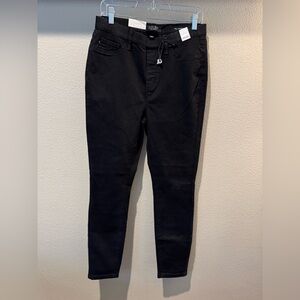 Judy Blue Jeans Womens 13/31 Black High Rise Skinny Stretch Denim NWT